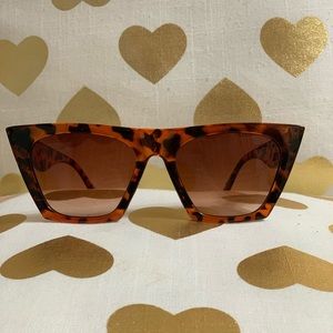 Square Cat Eye Sunglasses